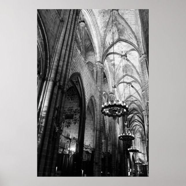Affiches Santa Maria del Mar, Barcelona (Devant)