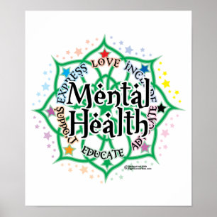 Affiches Santé mentale Lotus