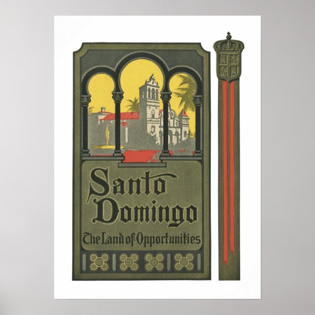 Affiches Santo Domingo (toile) (Devant)