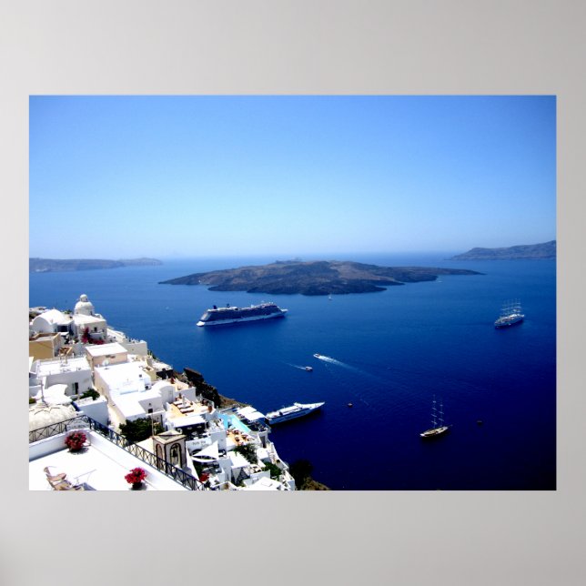 Affiches Santorin (Devant)