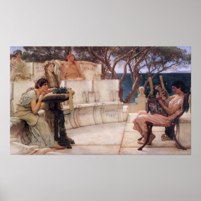 Affiches Sappho and Alcaeus (Devant)
