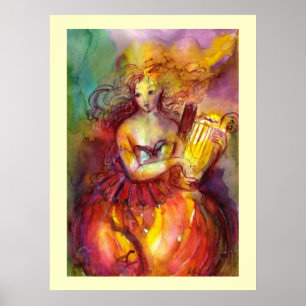 AFFICHES SAPPHO ,DANSE, MUSIQUE ET POÉSIE
