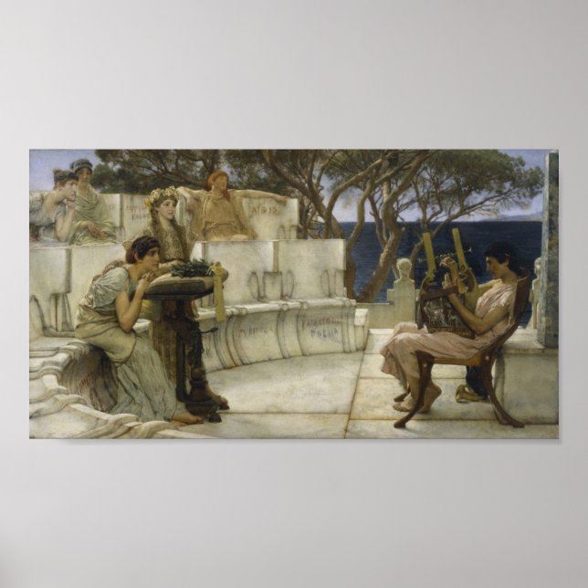 Affiches Sappho et Alcaeus (Devant)