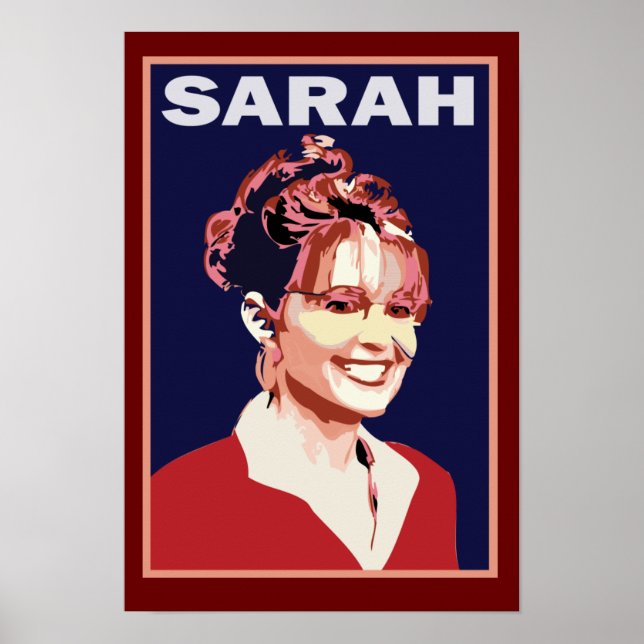 Affiches Sarah Palin - Président 2012 (Devant)
