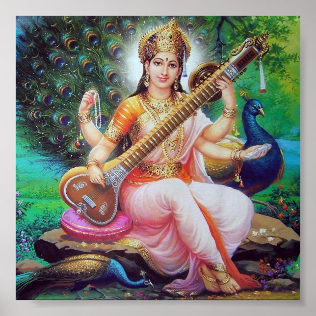 Affiches saraswati (Devant)