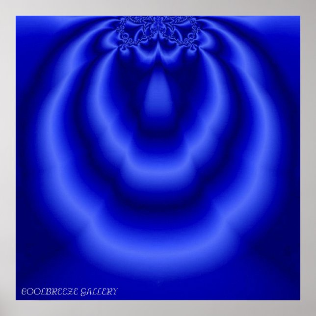 AFFICHES SATIN BLUES (Devant)