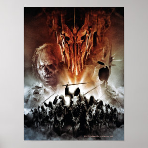 Affiches Sauron, Orcs, Witchings et Ring Wraiths