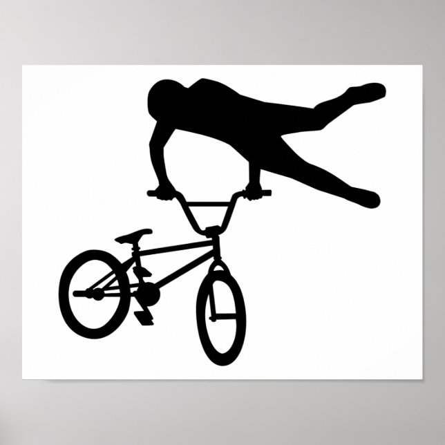 Affiches Saut BMX (Devant)