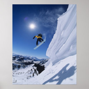 Affiches Sauts dans le canyon de Snake Creek depuis Clayton