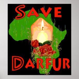 Affiches Save Darfur