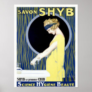 Affiches Savon Shyb Science, Hygiène, Beauté