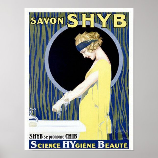 Affiches Savon Shyb Science, Hygiène, Beauté (Devant)