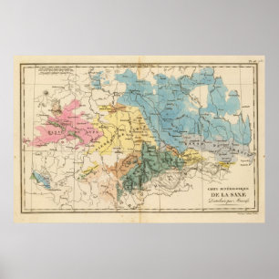 Affiches Saxe mineralogique