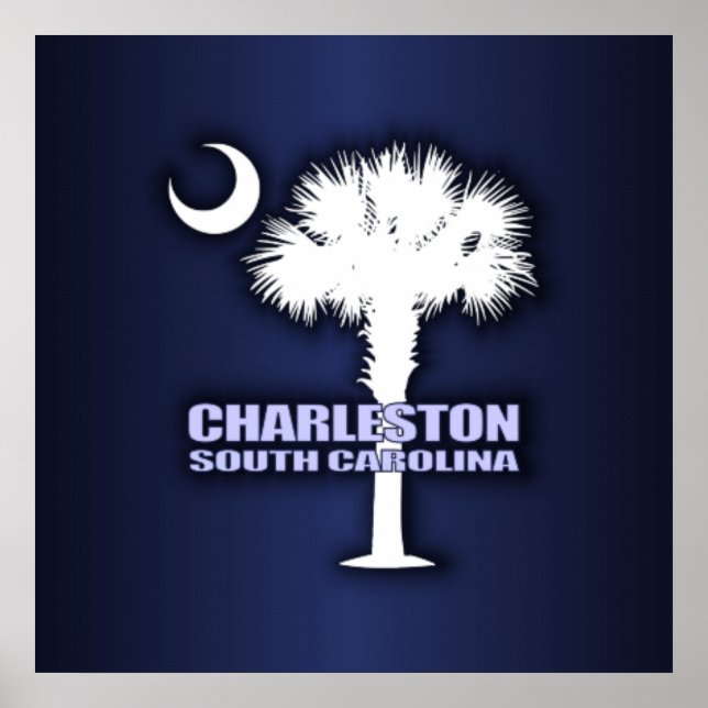 Affiches SC Palmetto & Crescent (Charleston) (Devant)