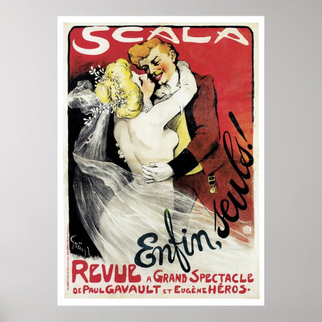 Affiches Scala ~ Enfin, réservé ! (Devant)