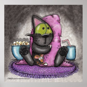 Affiches Scanner - Chat et souris