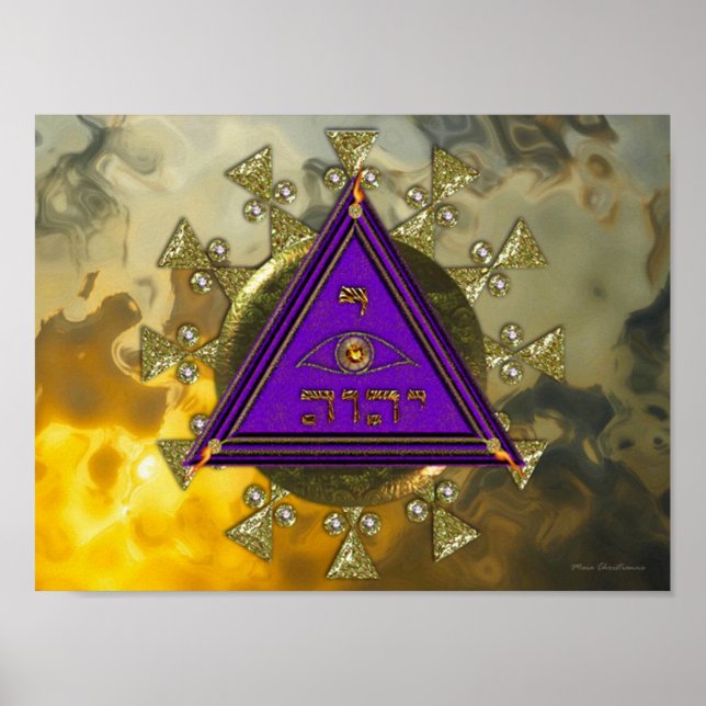 Affiches Sceau de la loi vivante de la lumière (Devant)