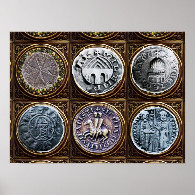 AFFICHES SCEAU DU MODÈLE DES CHEVALIERS (Devant)