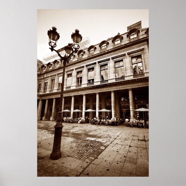 Affiches Scène Café Paris (III) (Devant)