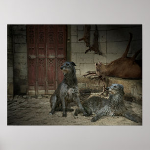 Affiches Scène de chasse : le butin (partie 3)