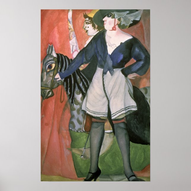 Affiches Scène de cirque, 1917 (Devant)