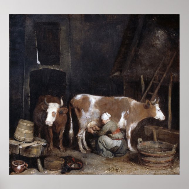 Affiches Scène de ferme (Devant)