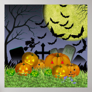 Affiches Scène de Halloween