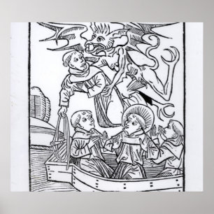 Affiches Scène 'de la navigation de St Brendan