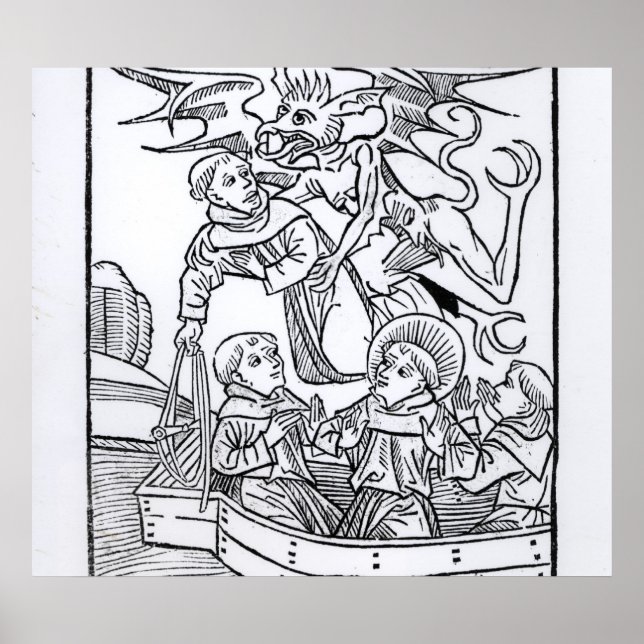 Affiches Scène de "La Navigation de St. Brendan" (Devant)