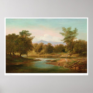 Affiches Scène de la rivière Carmel (0236A)