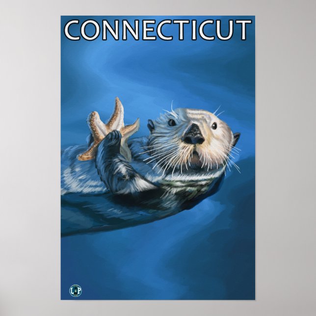 Affiches Scène de Otter de mer Connecticut (Devant)