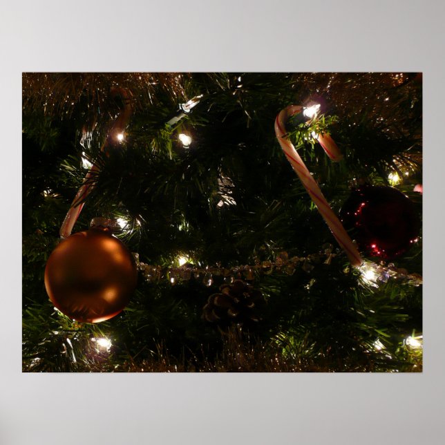 Affiches Scène de vacances Arbre de Noël III (Devant)