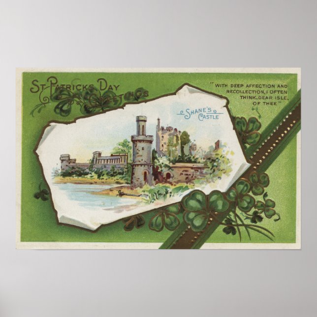 Affiches Scène du château de Shane (Devant)