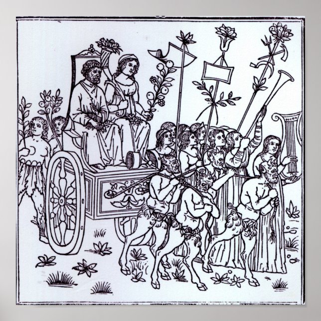 Affiches Scène du Decameron (Devant)