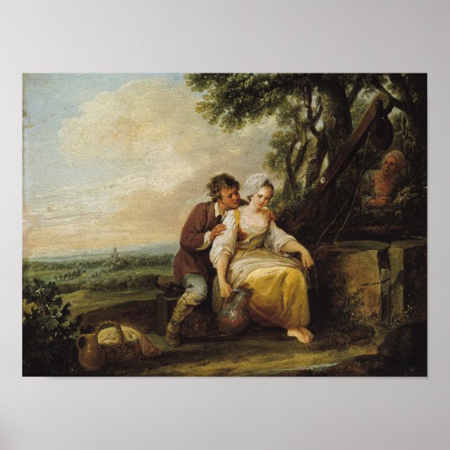 Affiches Scène Galante, 1774 (Devant)