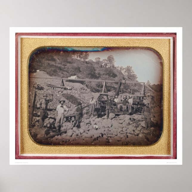 Affiches Scène minière de Riverbed... (40069) (Devant)