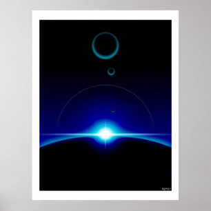 Affiches Scène solaire