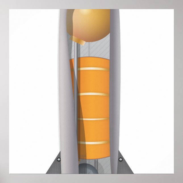 Affiches Schéma des fusées (Devant)