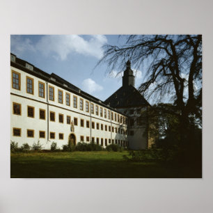 Affiches Schloss Friedenstein, Gotha, construit en 1643-54