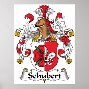 Affiches Schubert Family Crest
