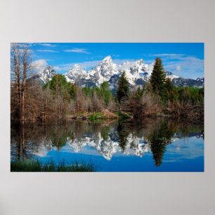 Affiches Schwabacher's Landing, Grand Teton