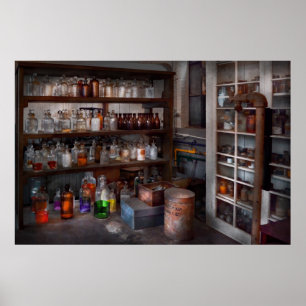 Affiches Science - Chimiste - Le secret de la vie