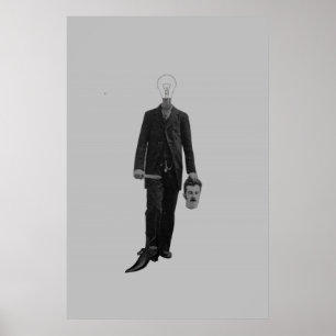 Affiches Science-fiction Steampunk Robot Cyborg Meurtre