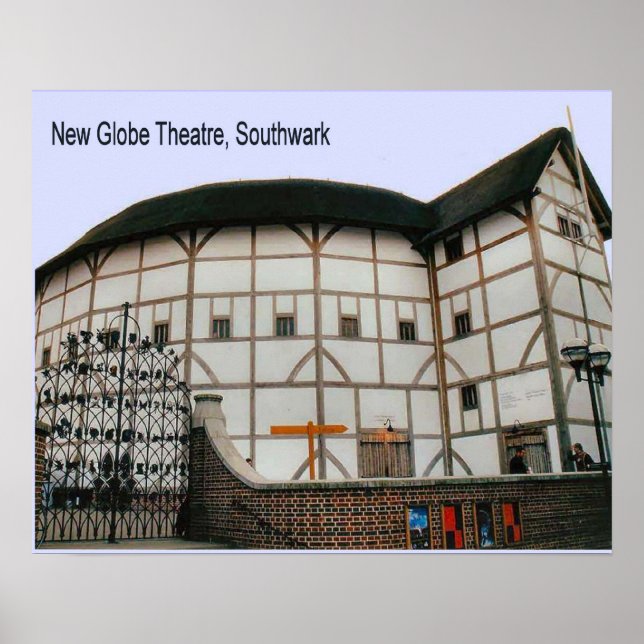 Affiches Science, Histoire, New Globe Theatre (Devant)