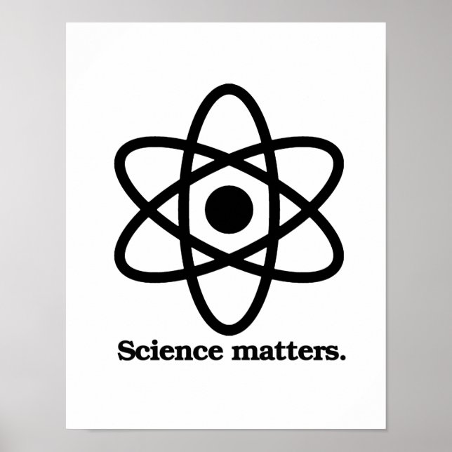 Affiches Science Matters - Symbole scientifique - - Pro-Sci (Devant)