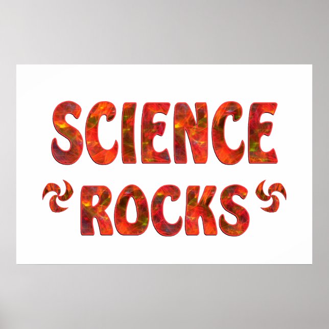 AFFICHES SCIENCE ROCKS (Devant)