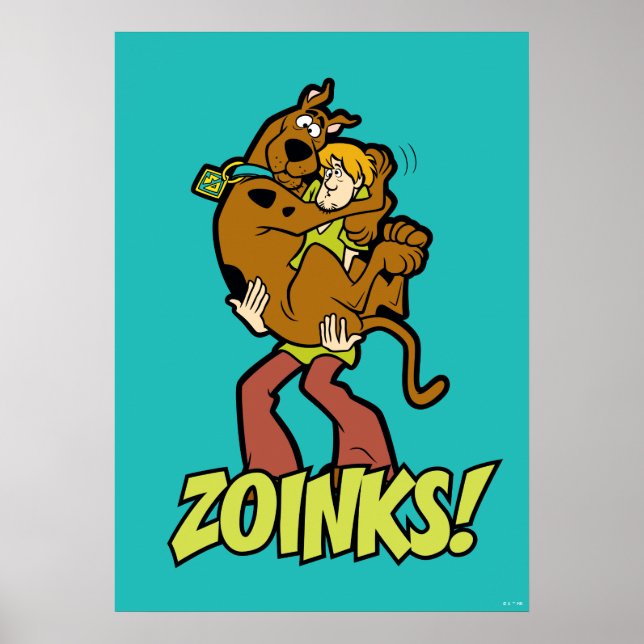 Affiches Scooby-Doo et Shaggy Zoinks! (Devant)