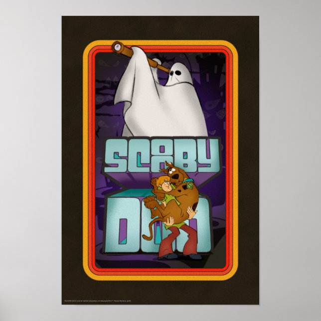 Affiches Scooby-Doo | Ghost À la recherche de Shaggy & Scoo (Devant)
