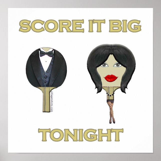 Affiches Score Big Pong (Devant)