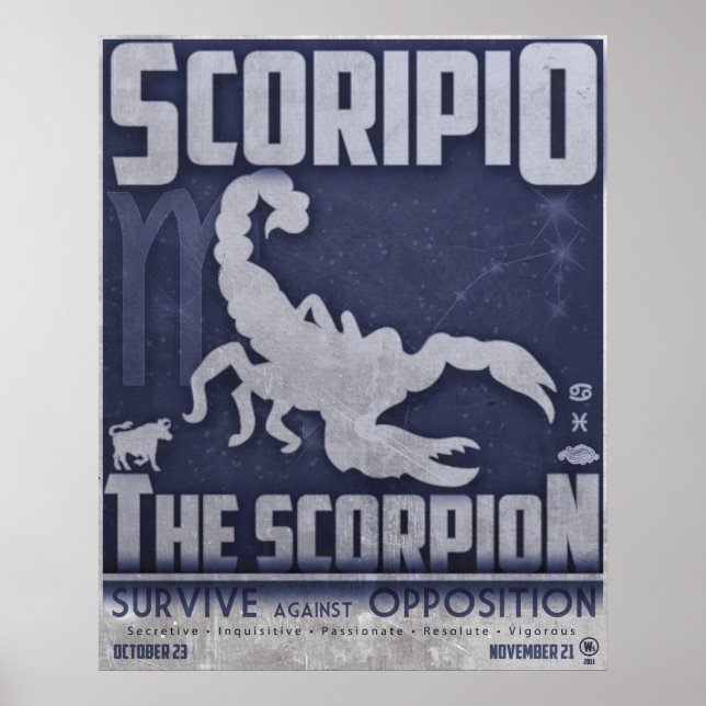 Affiches Scorpio (Devant)